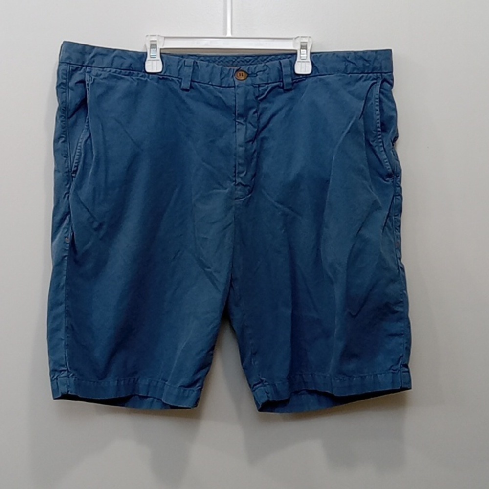 Tommy Bahama 100% Pima Cotton Golf Boat Casual Shorts Men's Sz 38 Blue EUC NICE!